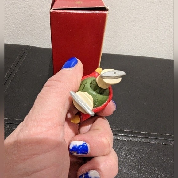 Set Snow Cub Club Hallmark Ornaments Teddy Bear Dexter Next & Gracie Skates 2002 - Picture 10 of 11